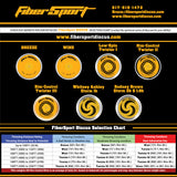 Fibersport MID-SPIN Twister III -- 80% Rim Weight Discus